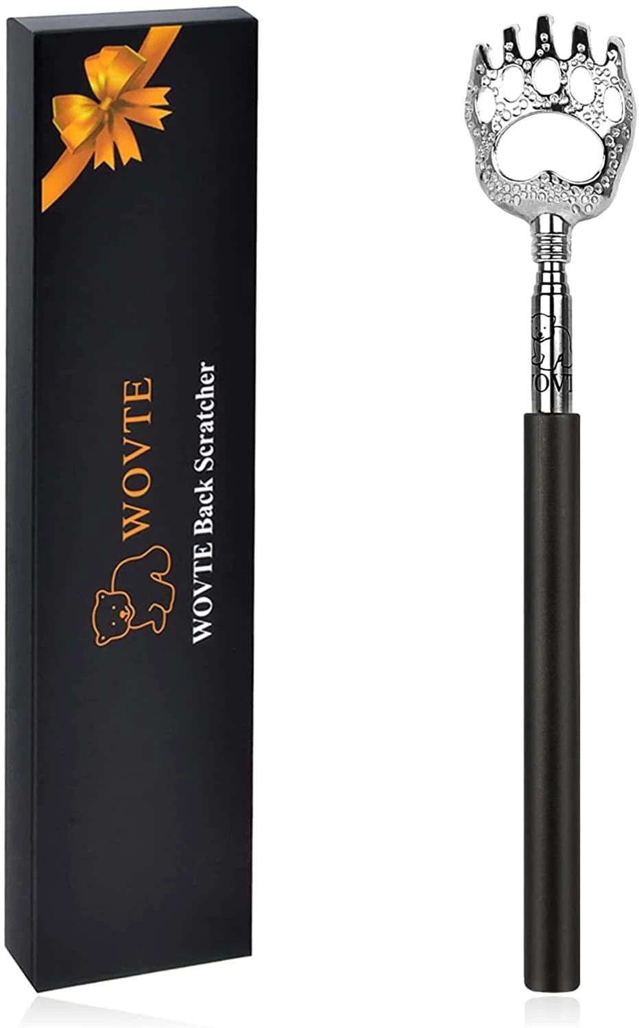 Bear Claw Extendable Back Scratcher for Men Women, Stocking Stuffers for Adults