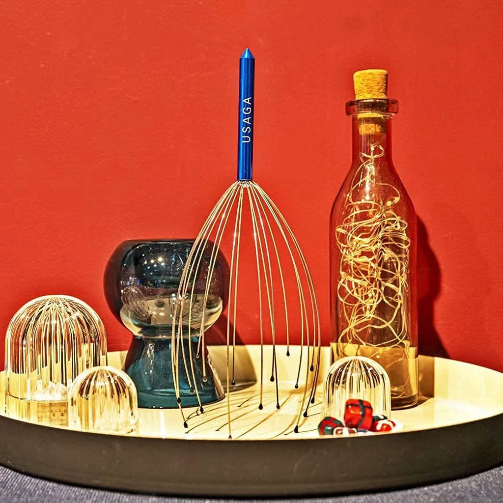 Head Scratcher 20 Fingers Scalp Massager Head Whisk Massager for Head Body St...