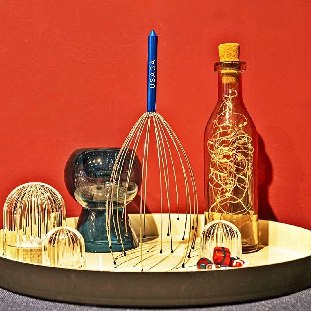 Head Scratcher 20 Fingers Scalp Massager Head Whisk Massager for Head Body St...