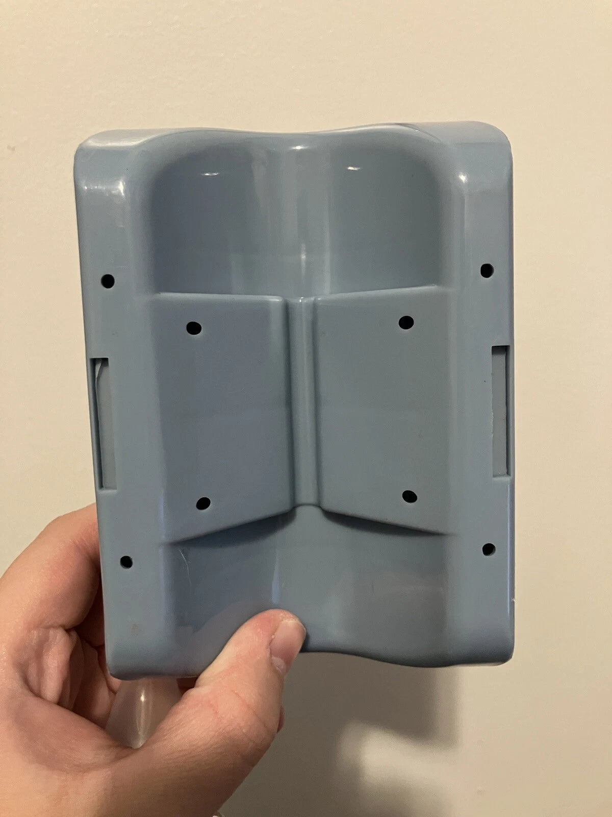 Brand New Blue Cat Self-Groomer Face Scratcher Wall Corner Massage Brush Comb