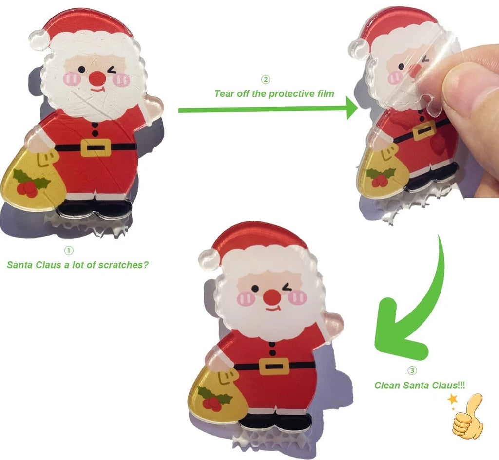 2 Pack Retractable Back Scratchers Bear Claw Extendable Itch Relief Massage Tool