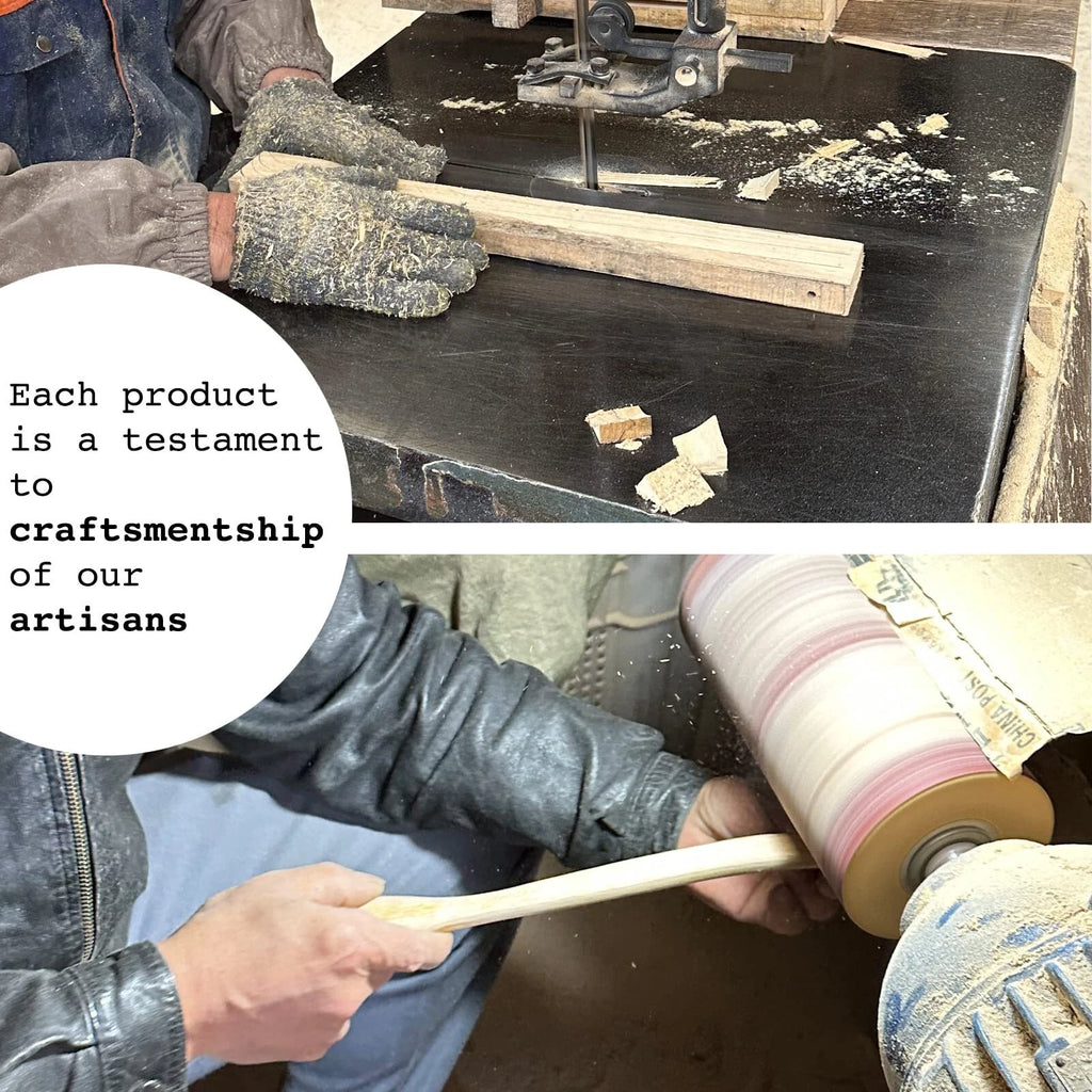 ITCHY-BAN Oversized Wooden Back Scratcher 18'' Extended Curved Handle for Bet...