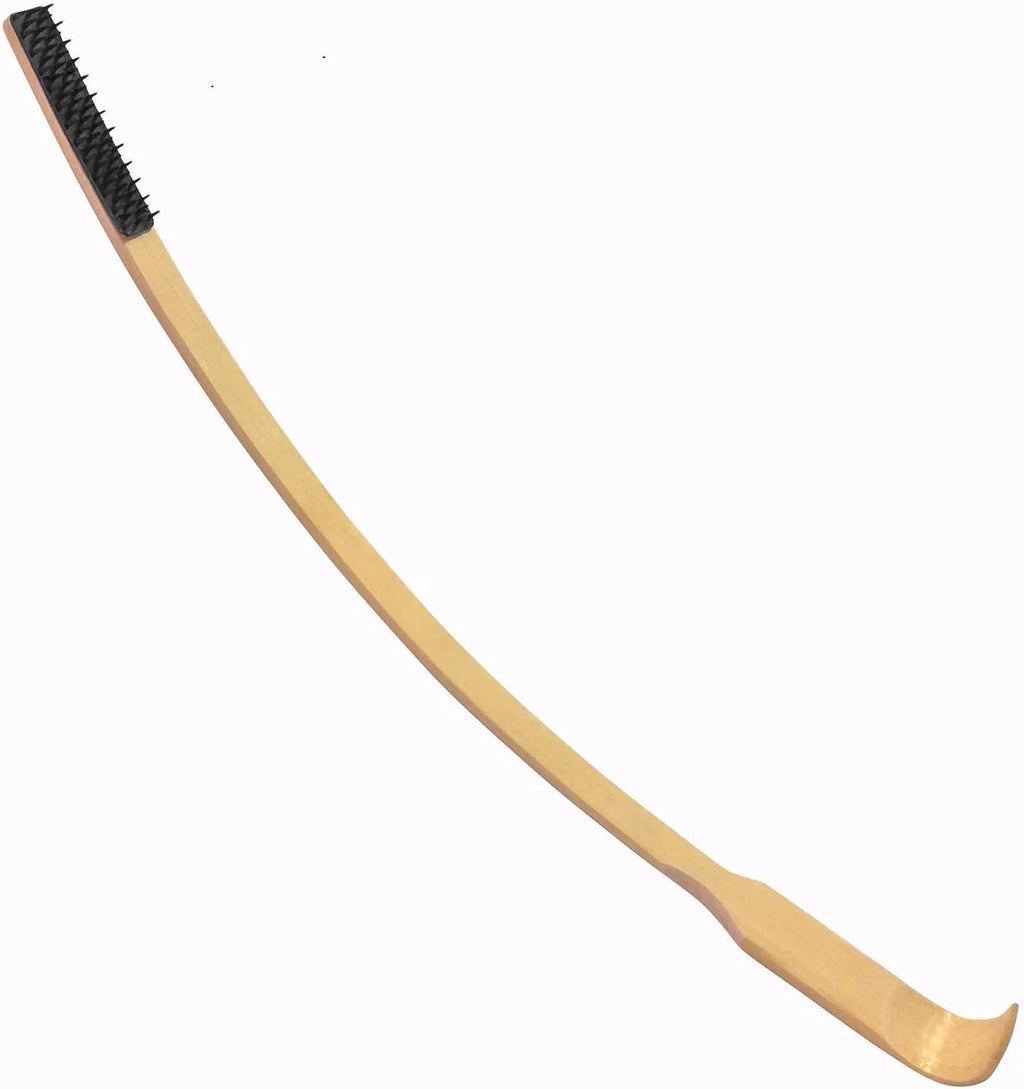 Curved Bamboo Back Scratcher - Artisan Quality for Soothing Scratch Relief