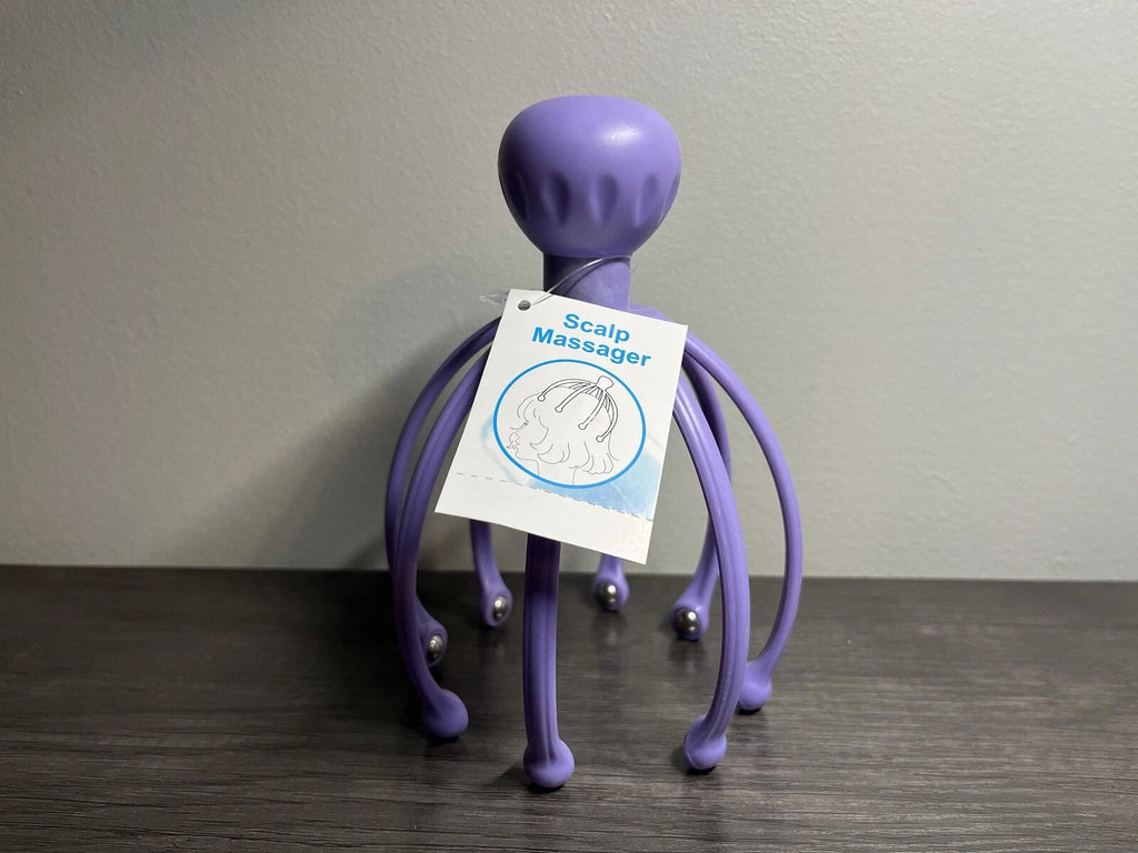 Scalp/Head Massager/Relaxer/Scratcher Pink White Green Blue