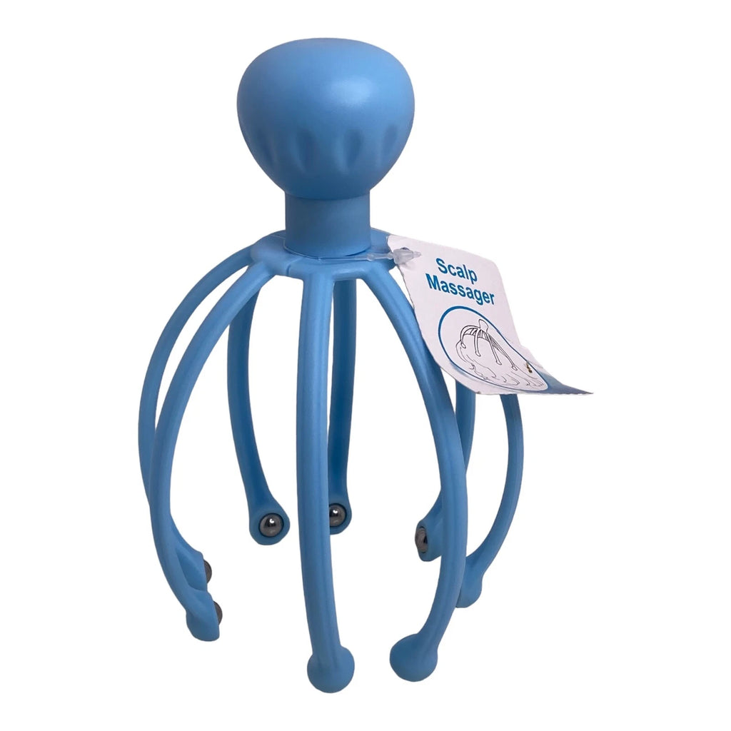 Head Massager/Scratcher, Massaging Scalp Help Relax, Calm Stress, w/ Steel Ball