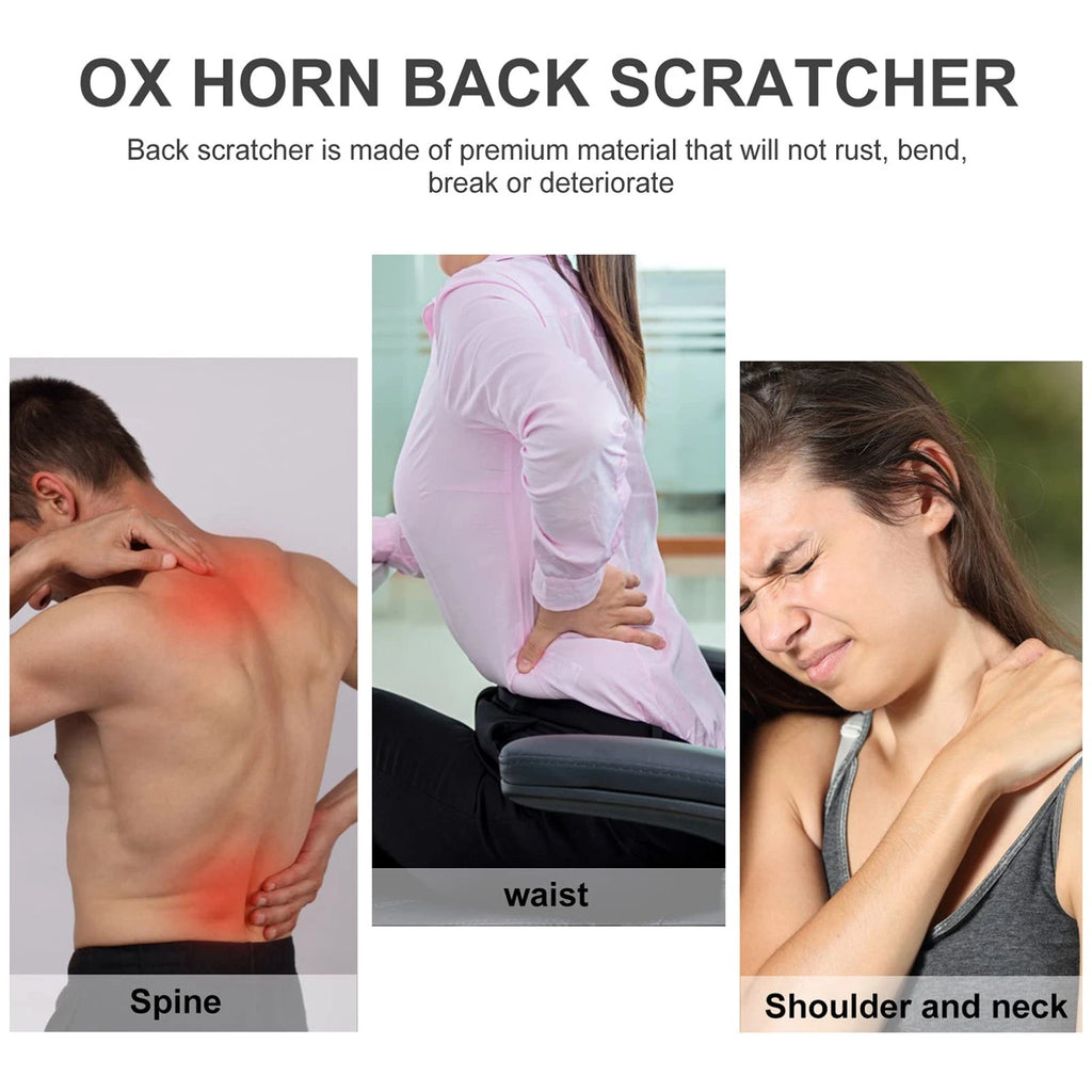 Back Scratcher Hand Crafted Animal Wooden Backscratcher Body Relaxation Self-...