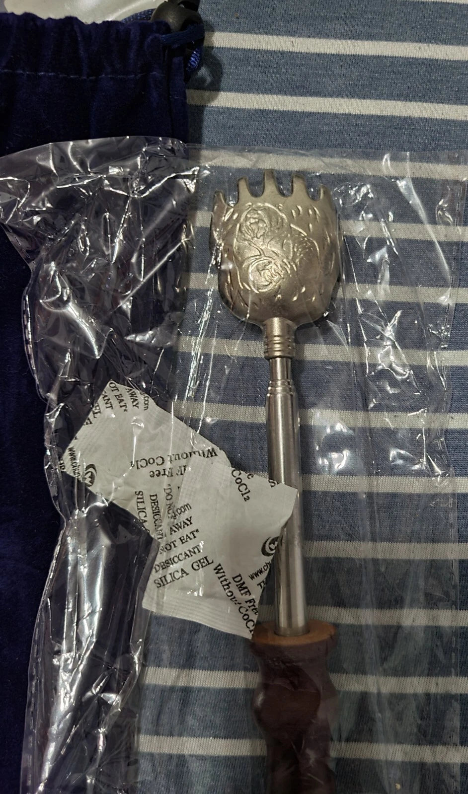 Fisoom Back Scratcher Extendable, Telescoping Backscratchers for Adults Wooden H