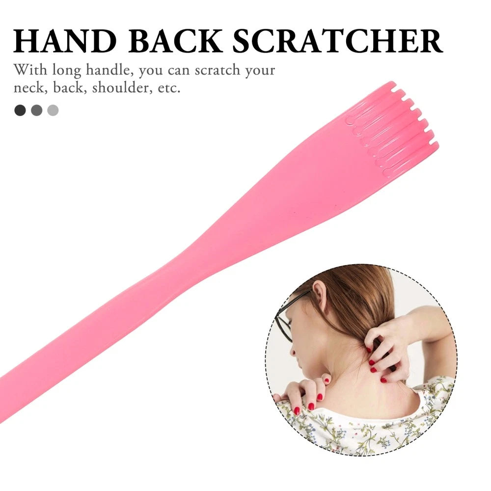 2 Pcs Itch Rake Massager Telescopic Back Scratcher Hand