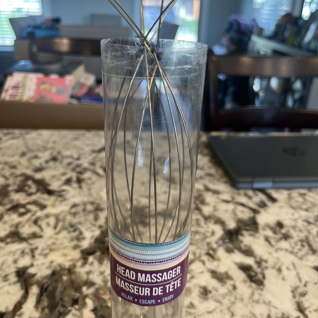 Head Massager Scratcher Neck Massage Scalp Relax Calm Stress Relief Escape Enjoy