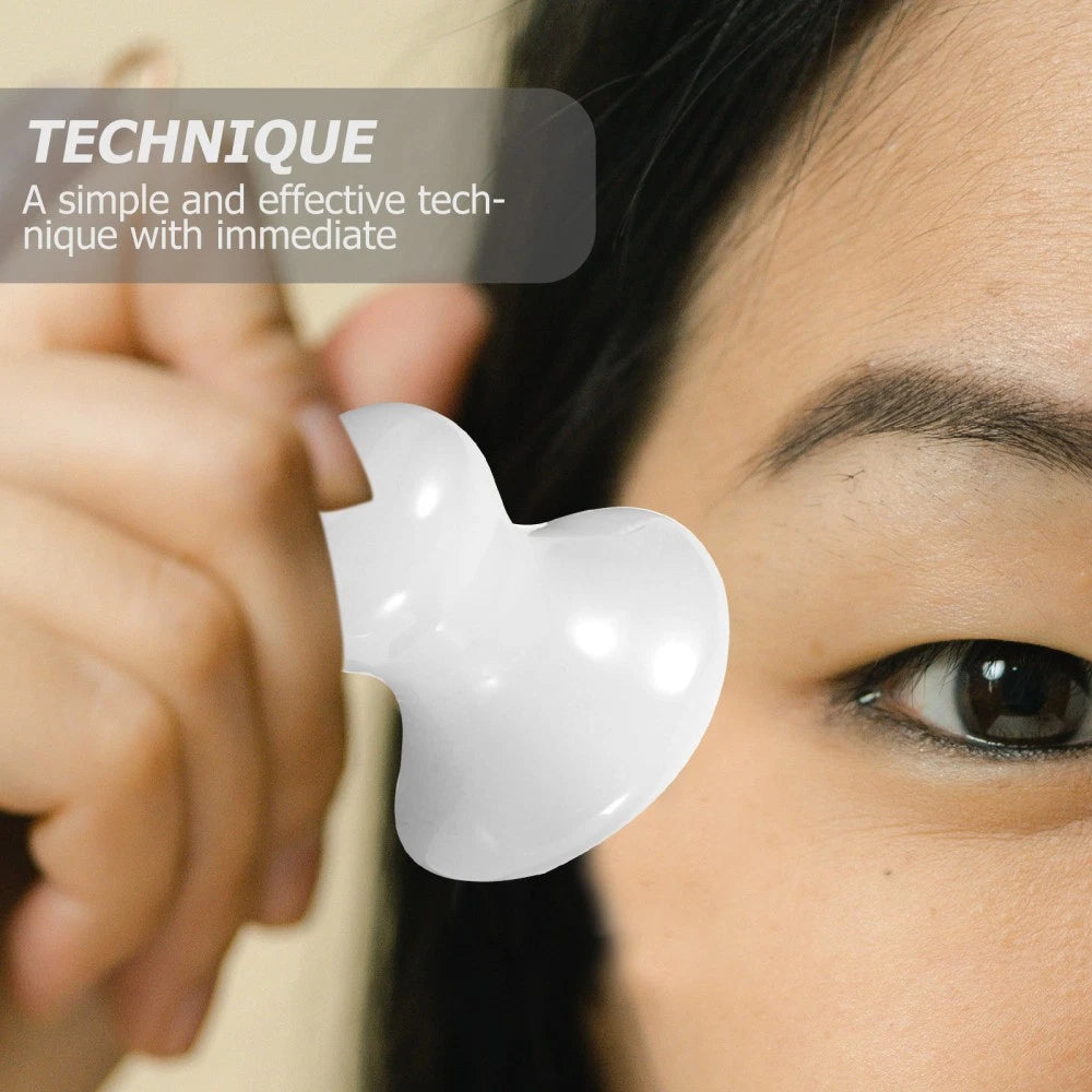 2 Pcs Scraping Massage Stone Shaped Massager Body Scratcher for Women