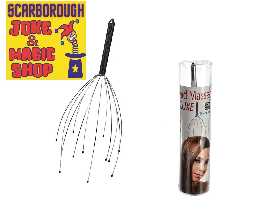 Deluxe Head Massager - Tingles Nerves and Relaxes! ~ Novelty Gift Secret Santa