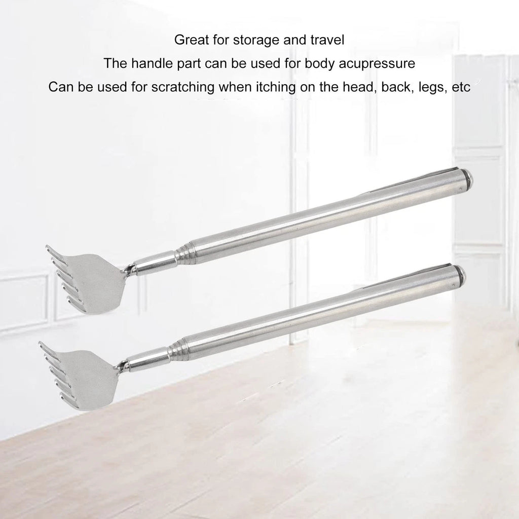 10Pcs Telescoping Back Scratcher, Back Scratcher Extendable Stainless Steel P...