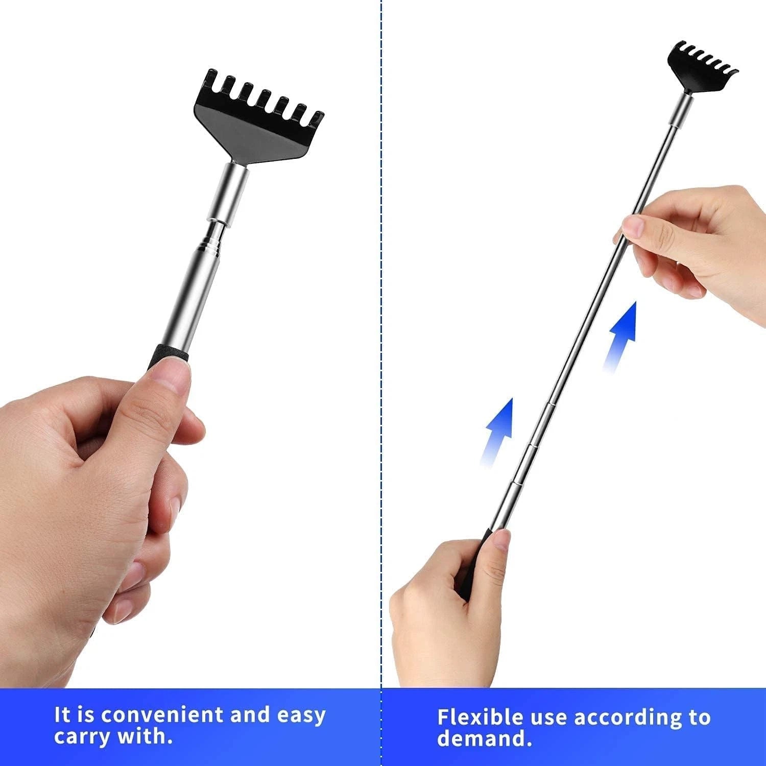 Elegant Travel-Friendly Back Scratcher - Lightweight & Extendable Comfort