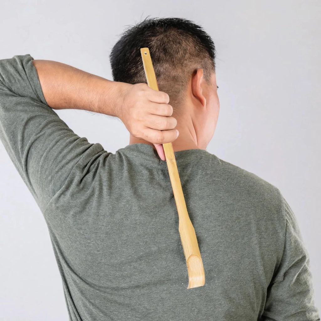 24 Pcs Wood Back Scratchers Bulk, Wooden Back Scratchers for Adults, Ideal fo...