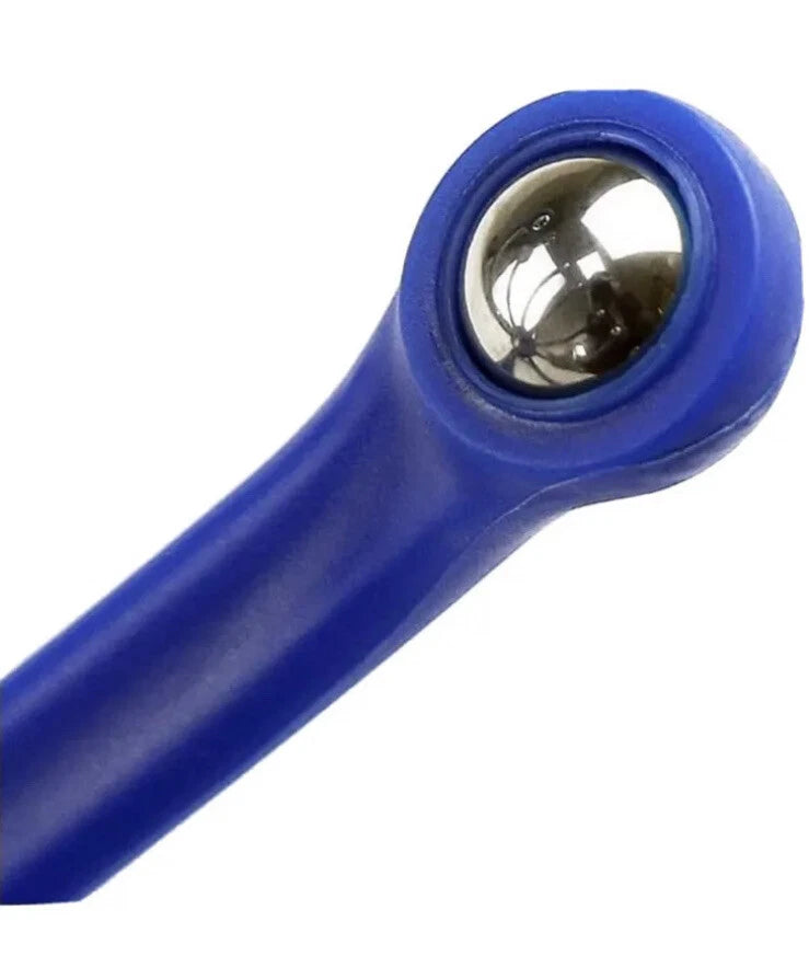 Head Massager/Scratcher, Massaging Scalp Help Relax, Calm Stress, w/ Steel Ball~