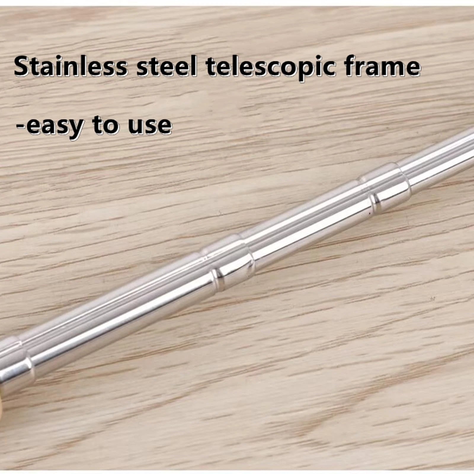 2 Pcs Telescoping Bamboo Backscratcher - Portable Extendable Body Scratcher f...