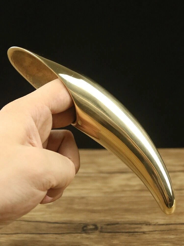 New 6.6" Copper Gua Sha Massage Acupuncture Scraper Health Therapy Tool