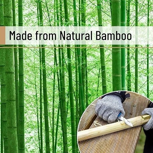 2Pcs Wooden Bamboo Back Scratcher Long Handle Itch Relief Finger-Like Scratchers