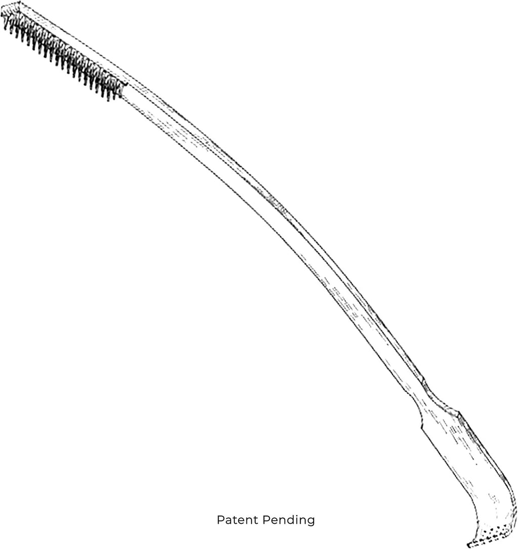 Curved Bamboo Back Scratcher - Artisan Quality for Soothing Scratch Relief