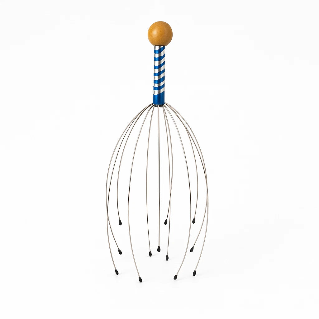Relaxing Head Massager – Scalp Scratcher & Stress Relief Tool – Handheld Manual