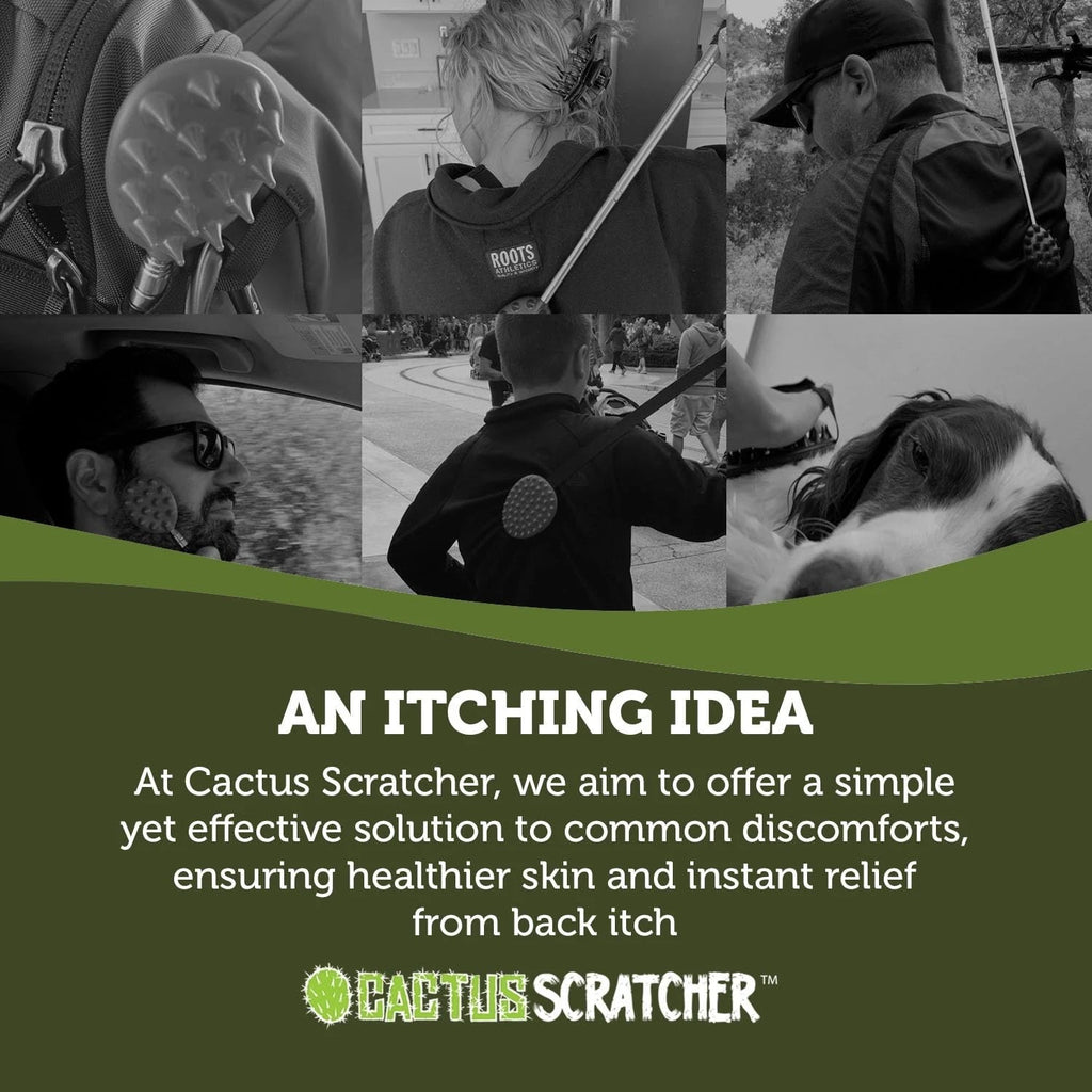 Dual-Sided Telescopic Back Scratcher, 29-Inch Long for Ultimate Itch Relief