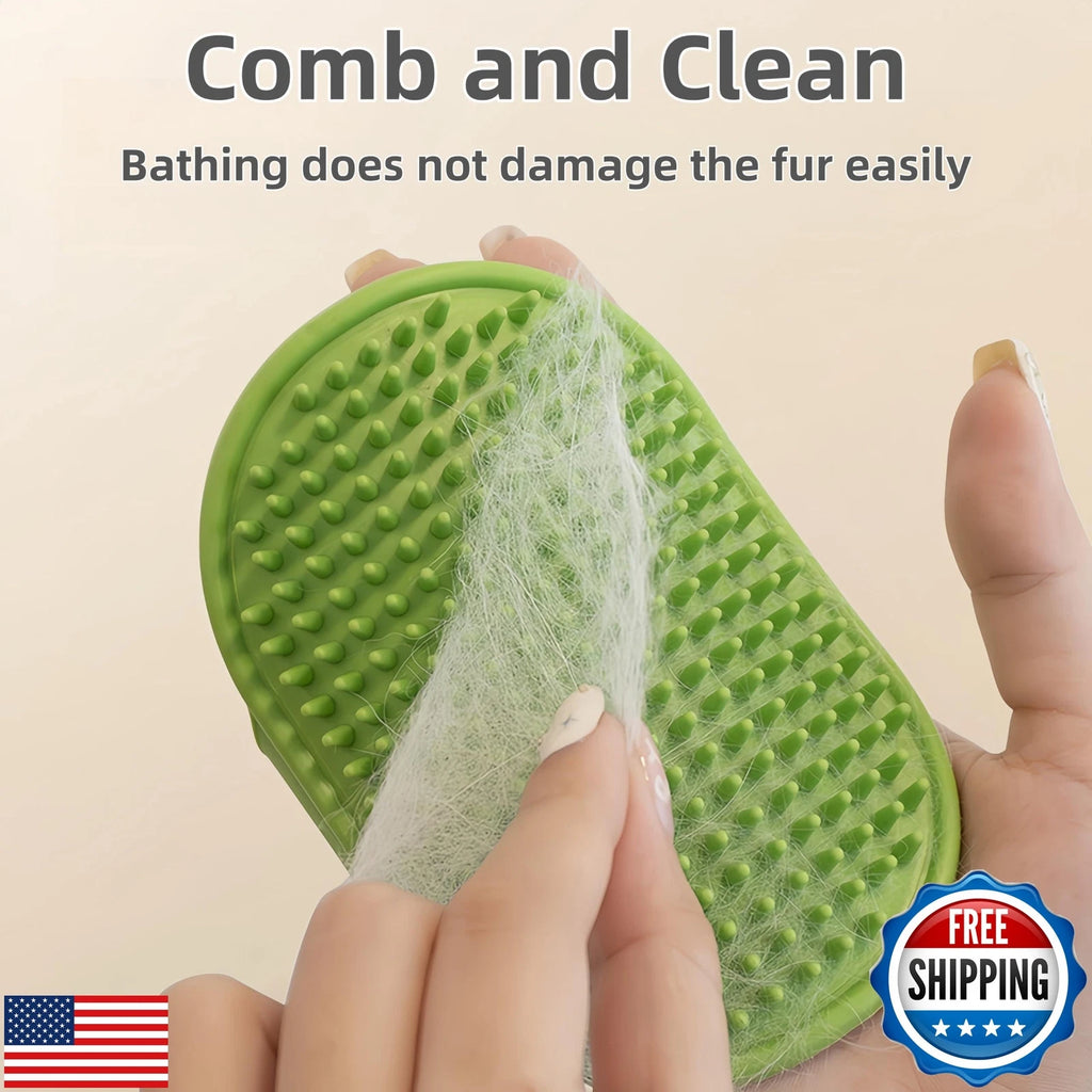 4-Pack Silicone Cat Scratcher and Massager – Adjustable Pet Scratch Pads for