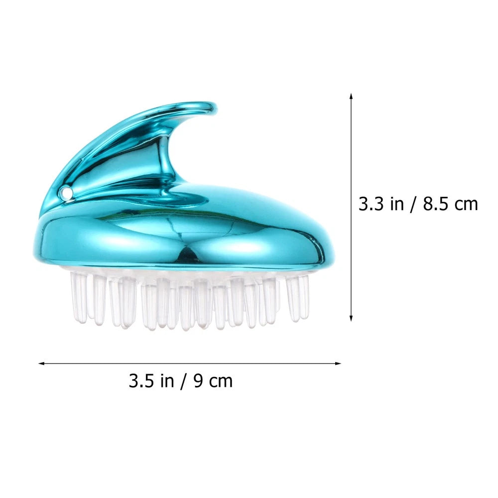 4 Pcs Silicone Anti-itching Head Scratcher Man Hair Washing Massager
