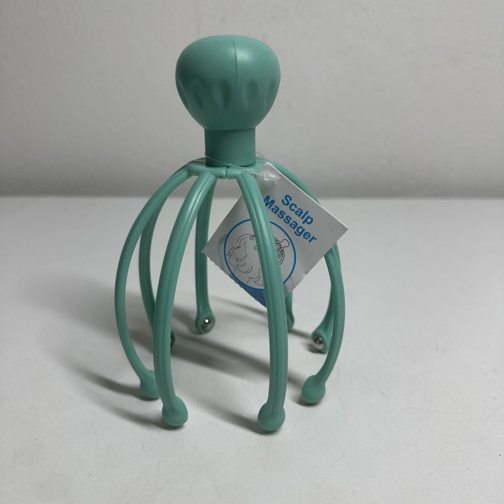 Head Massager/Scratcher, Massaging Scalp Help Relax, Calm Stress, w/ Steel Ball