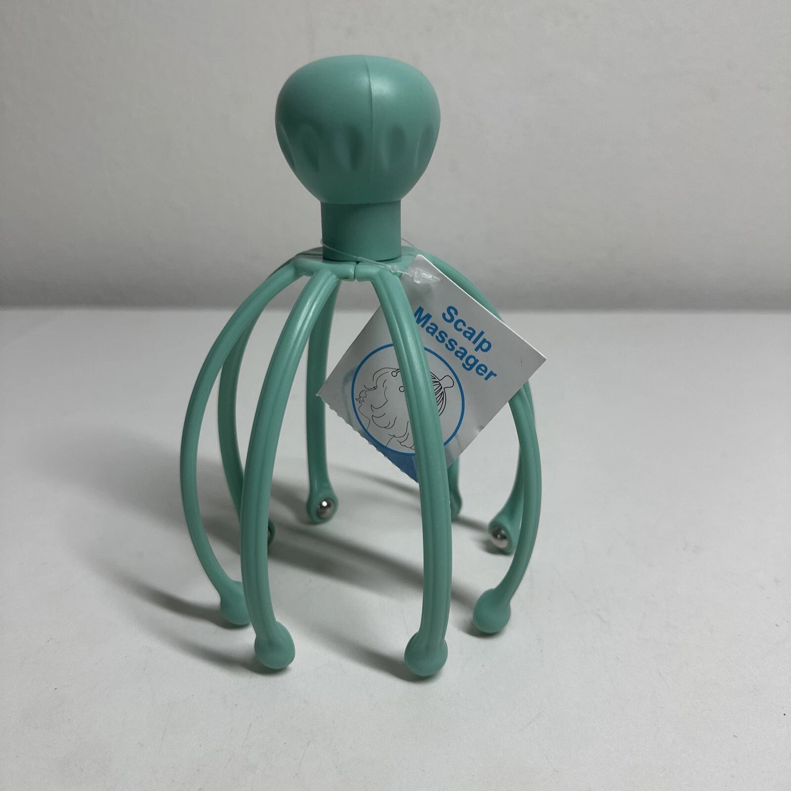 Head Massager/Scratcher, Massaging Scalp Help Relax, Calm Stress, w/ Steel Ball