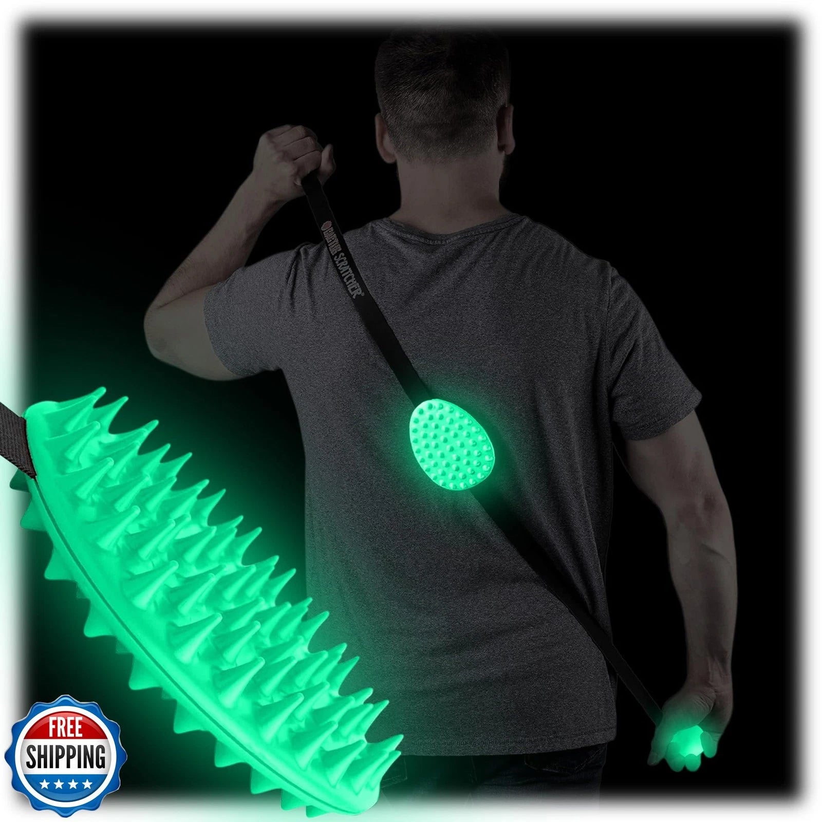 Cactus Scratcher Original Back Scratcher for Itching Relief, 2-Sided Aggressi