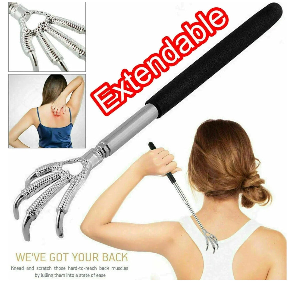 Adjustable 58cm Extending Back Scratcher Massager Telescopic Portable Massage UK