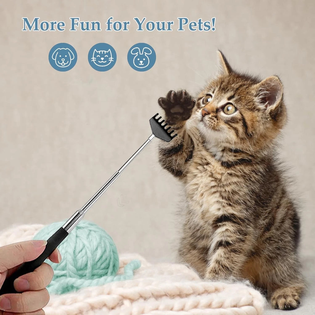 Yexixsr 4 Pack Back Scratcher Extendable Metal Portable 4