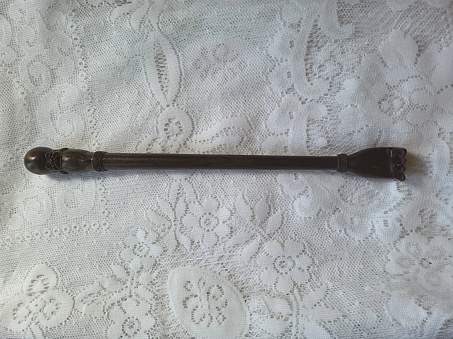 1Pcs Wood Back Scratcher Traditional Wooden Back Scratcher for Men and