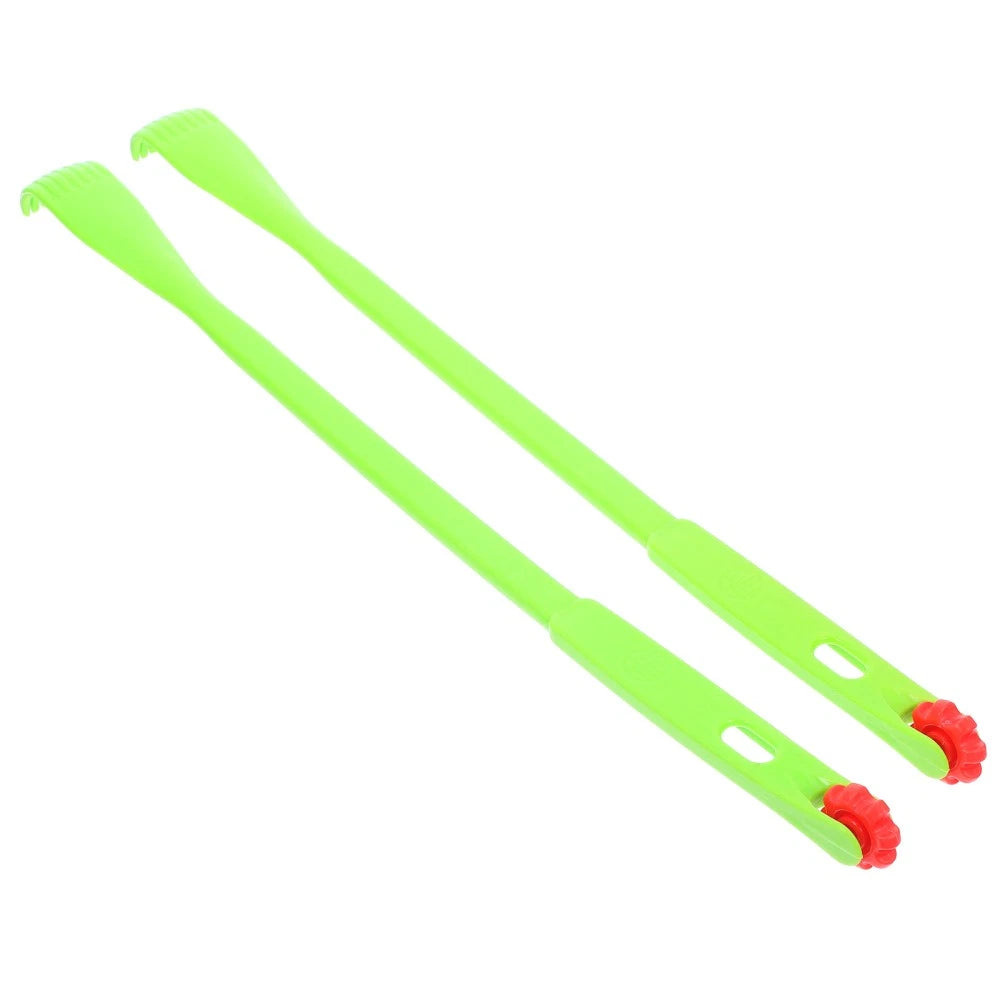 2 Pcs Itch Rake Massager Telescopic Back Scratcher Hand
