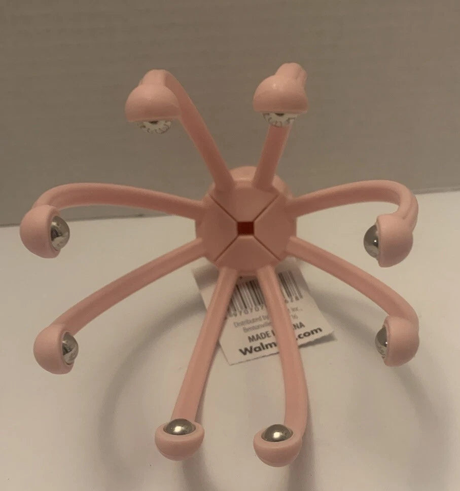 Head Massager/Scratcher, Massaging Scalp Help Relax, Calm Stress, w/ Steel Ball