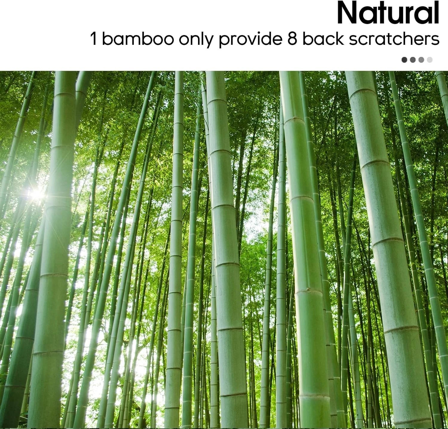 Ergonomic Bamboo Back Scratchers - 2 Pack Gifts for Relaxation & Comfort