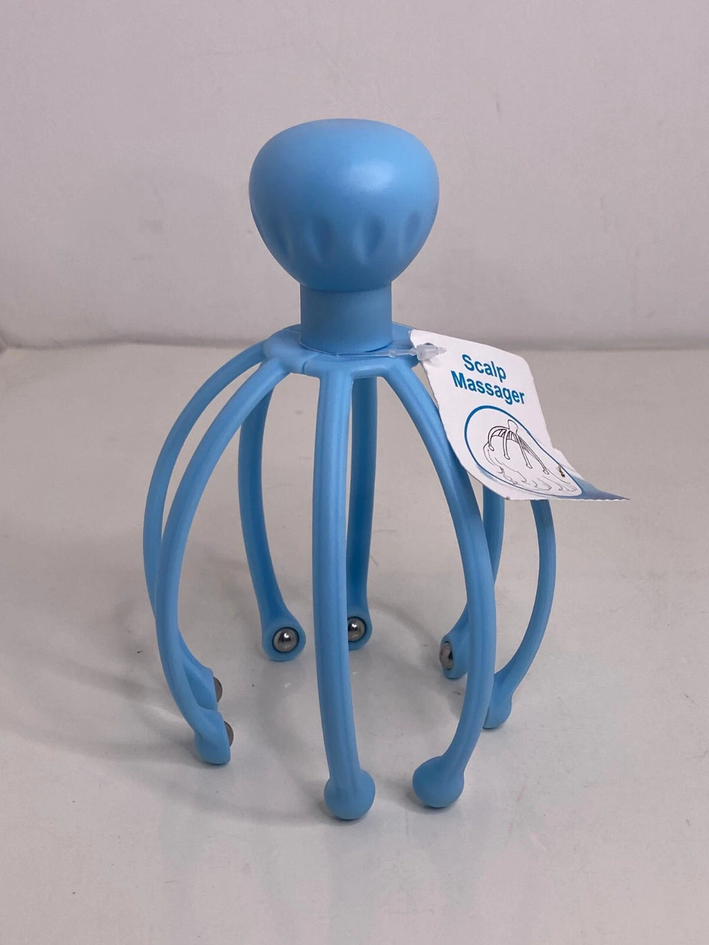 Head Massager/Scratcher, Massaging Scalp Help Relax, Calm Stress, w/ Steel Ball