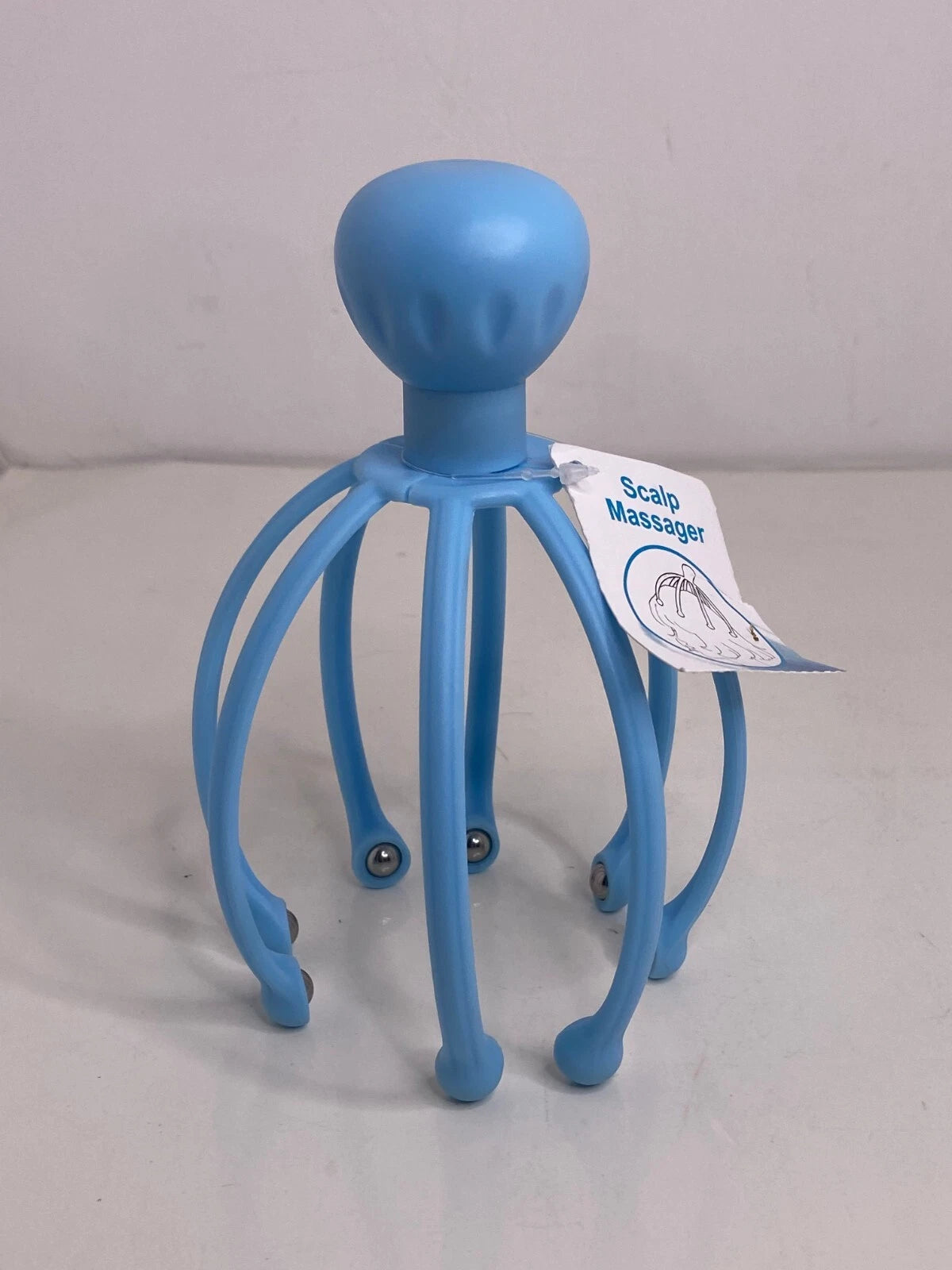 Head Massager/Scratcher, Massaging Scalp Help Relax, Calm Stress, w/ Steel Ball