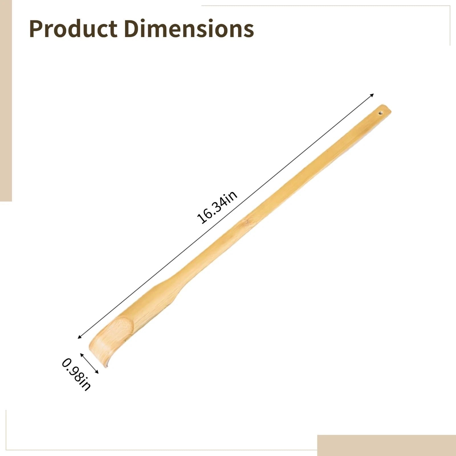 24 Pcs Wood Back Scratchers Bulk, Wooden Back Scratchers for Adults, Ideal fo...