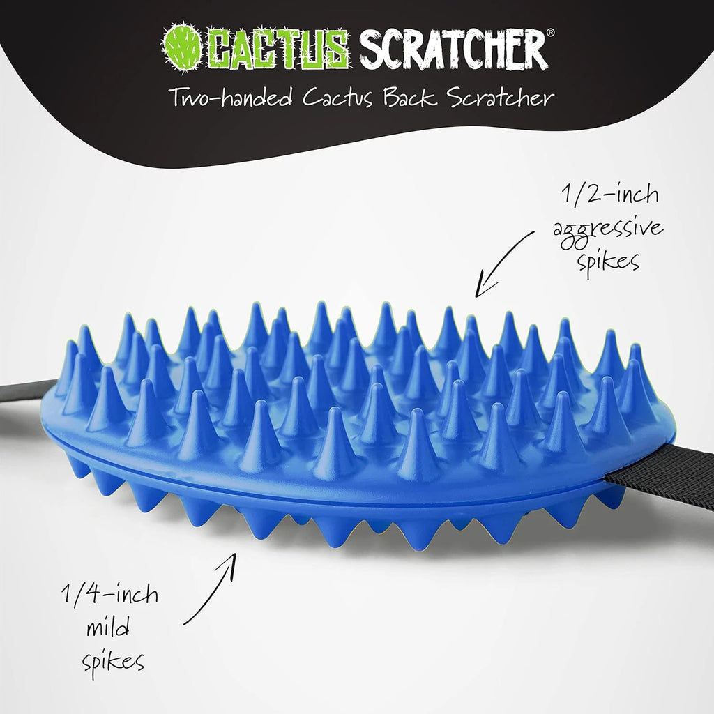 Original Back Scratcher for Itching Relief, 2-Sided Aggressive & Soft Spikes, Lo