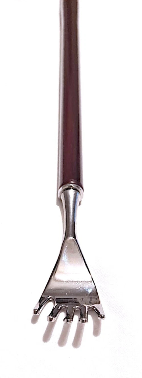 Wooden and metal Back Massager Back Scratch Tool Household 19 inches in length