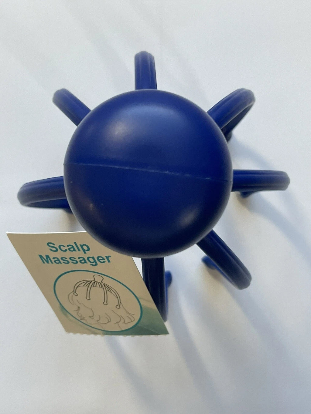 Head Massager/Scratcher, Massaging Scalp Help Relax, Calm Stress, w/ Steel Ball