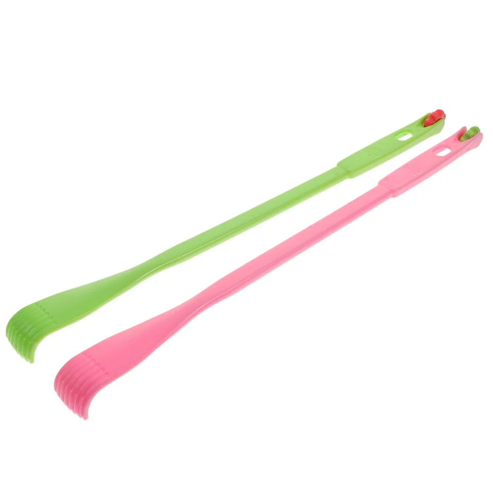 2 Pcs Itch Rake Massager Telescopic Back Scratcher Hand