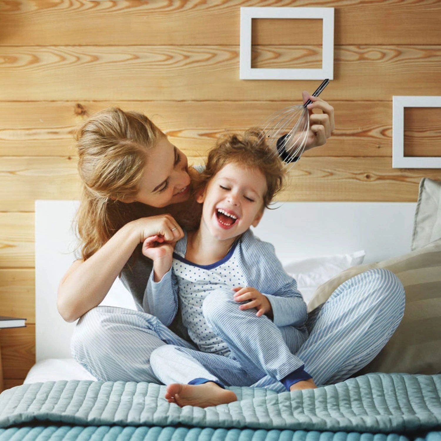 2 Pack Head Scalp Massager Gifts for Women Men, Stocking Stuffers White Elephant