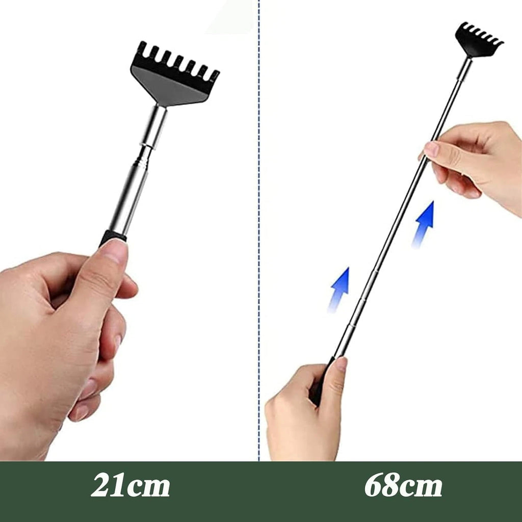 2 Pack Portable Extendable Back Scratcher -  Back Scratchers for Adults Back Mas