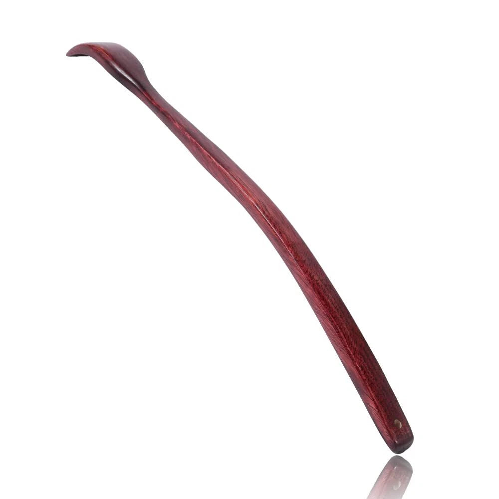 ITCHY-BAN Oversized Wooden Back Scratcher 18'' Extended Curved Handle for Bet...