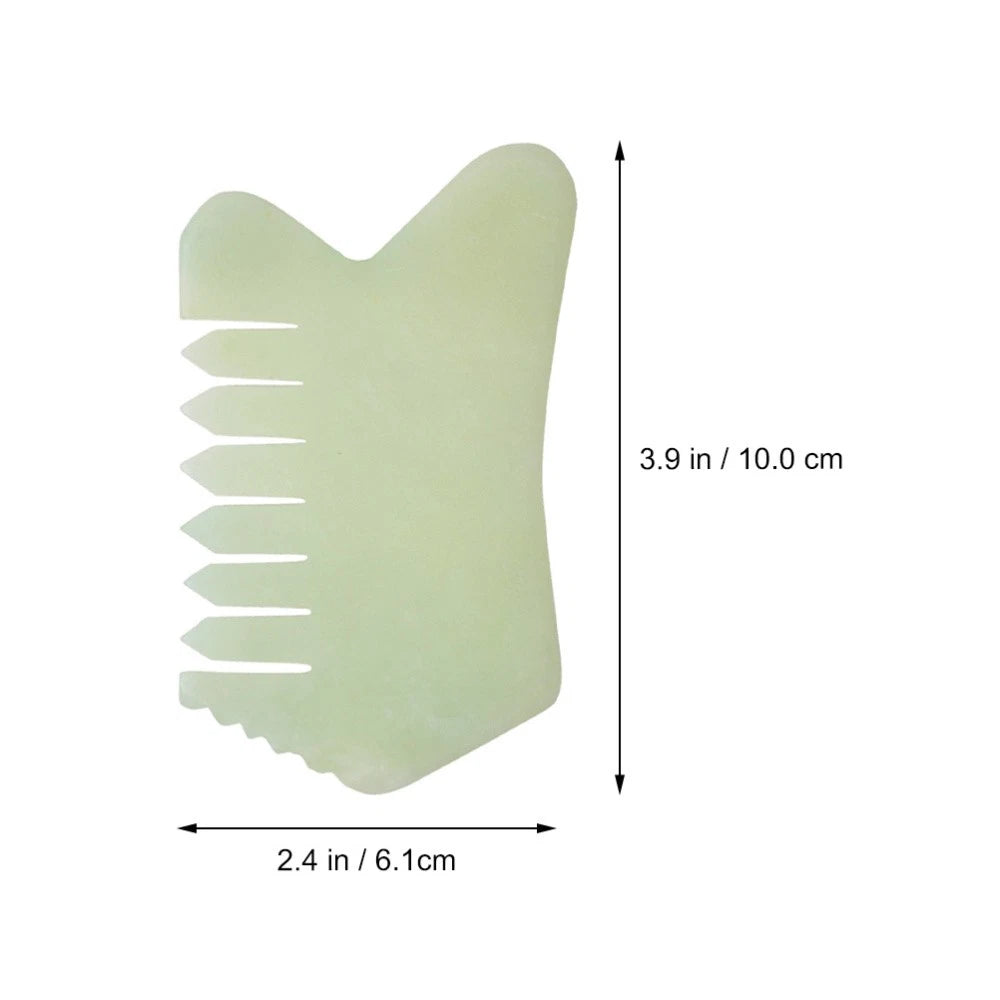 Massage Comb Scalp Scratcher Man Stone Hair Manual Massagers