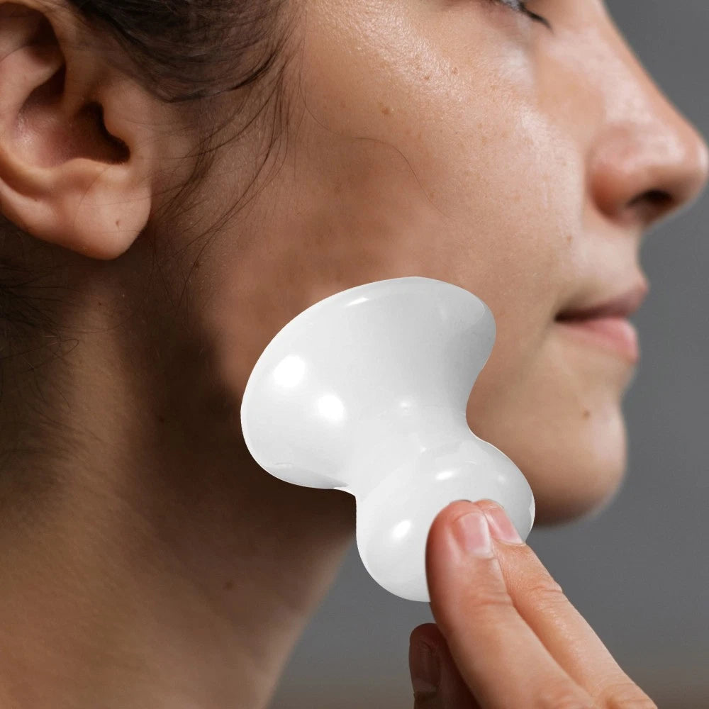 2 Pcs Scraping Massage Stone Shaped Massager Body Scratcher for Women