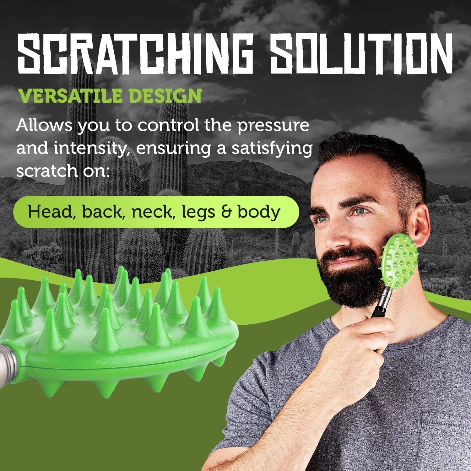 Mother's Day Gift Idea - Extendable Back Scratcher for Men & Women, 29 Inches