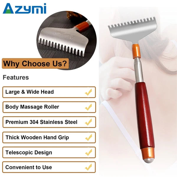 Back Scratcher Long Oversize, Back Scratcher for Men Adults Extendable with W...